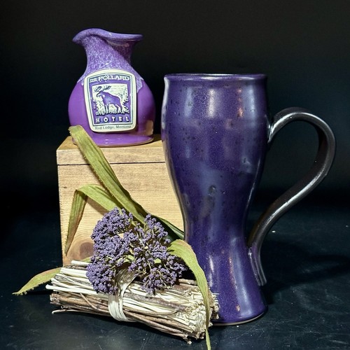 Deneen pottery purple - deneen, drip