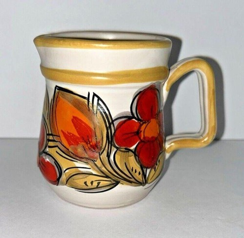 Vintage hand painted pottery - hand, 3